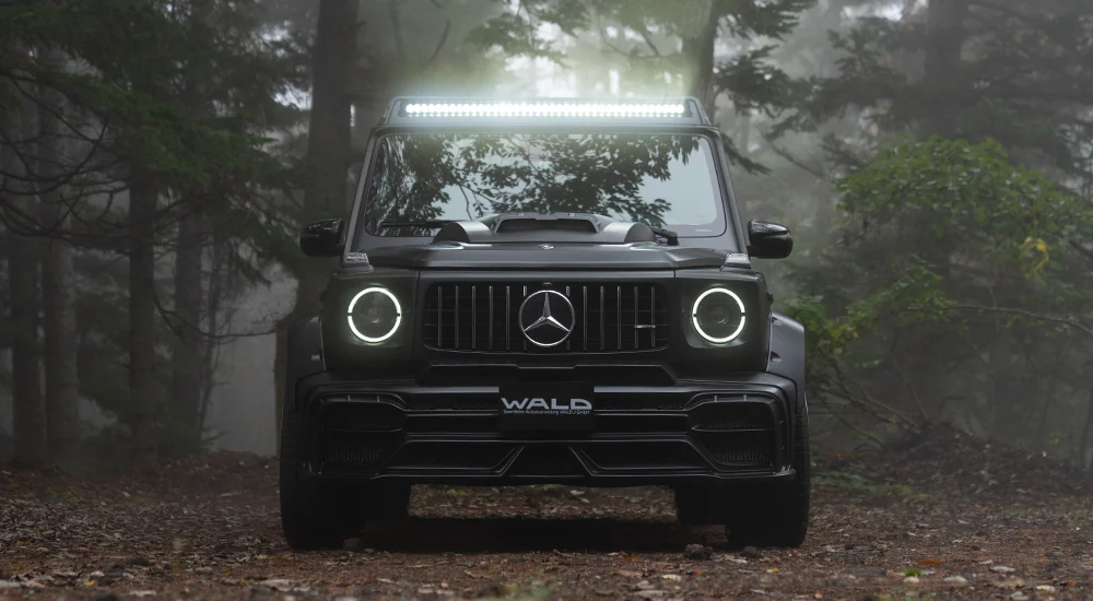 ชุดแต่ง MERCEDES-BENZ G-CLASS G63/G550/400d/350d AMG LINE WALD Japan สปอร์ตไลน์ แบล็กไบซัน เอดิชัน ภาพ 8
