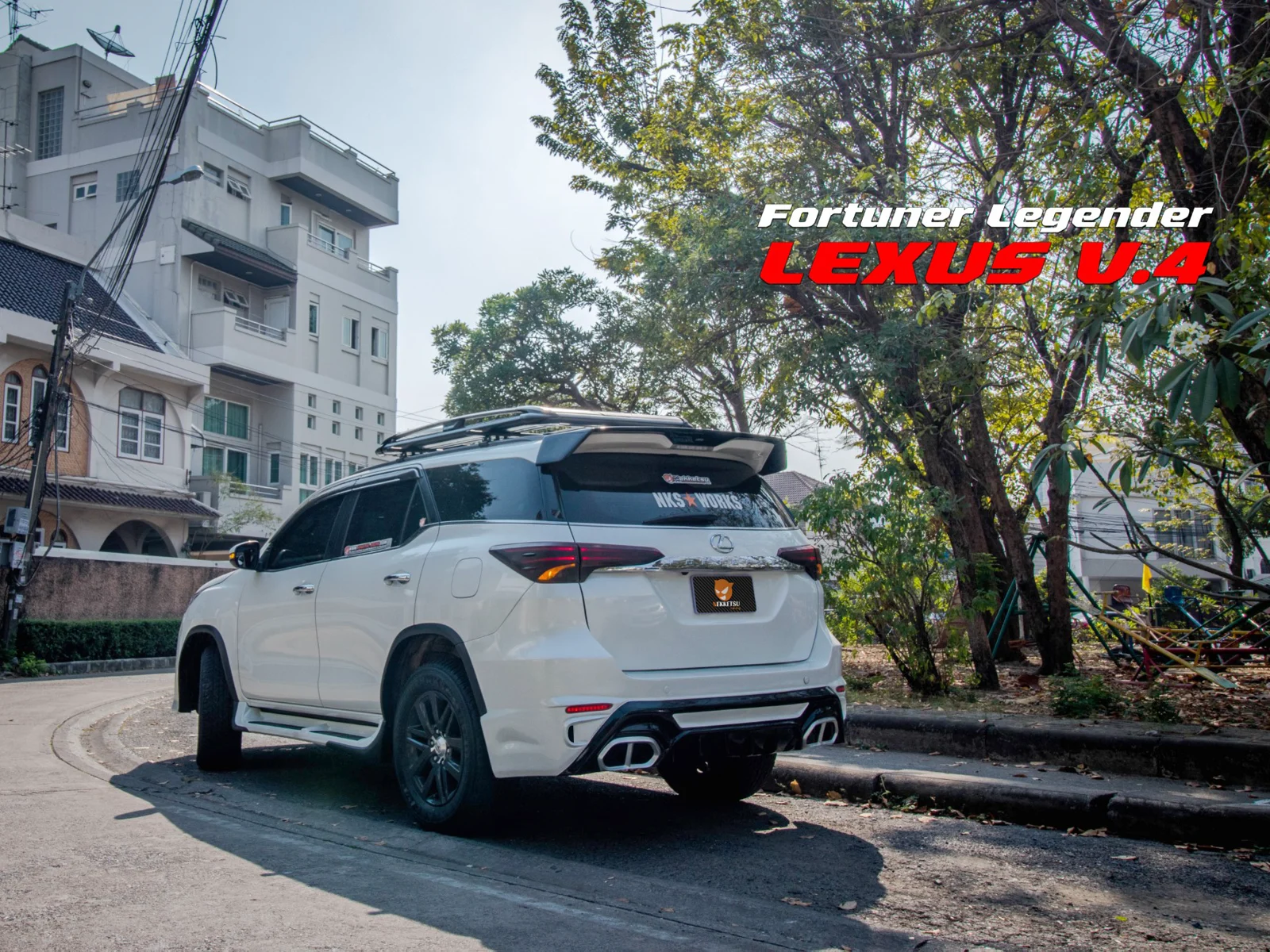 รูปชุดแต่ง ชุดแต่ง TOYOTA Fortuner 2020 2024 Lexus V.3 ภาพที่ 6