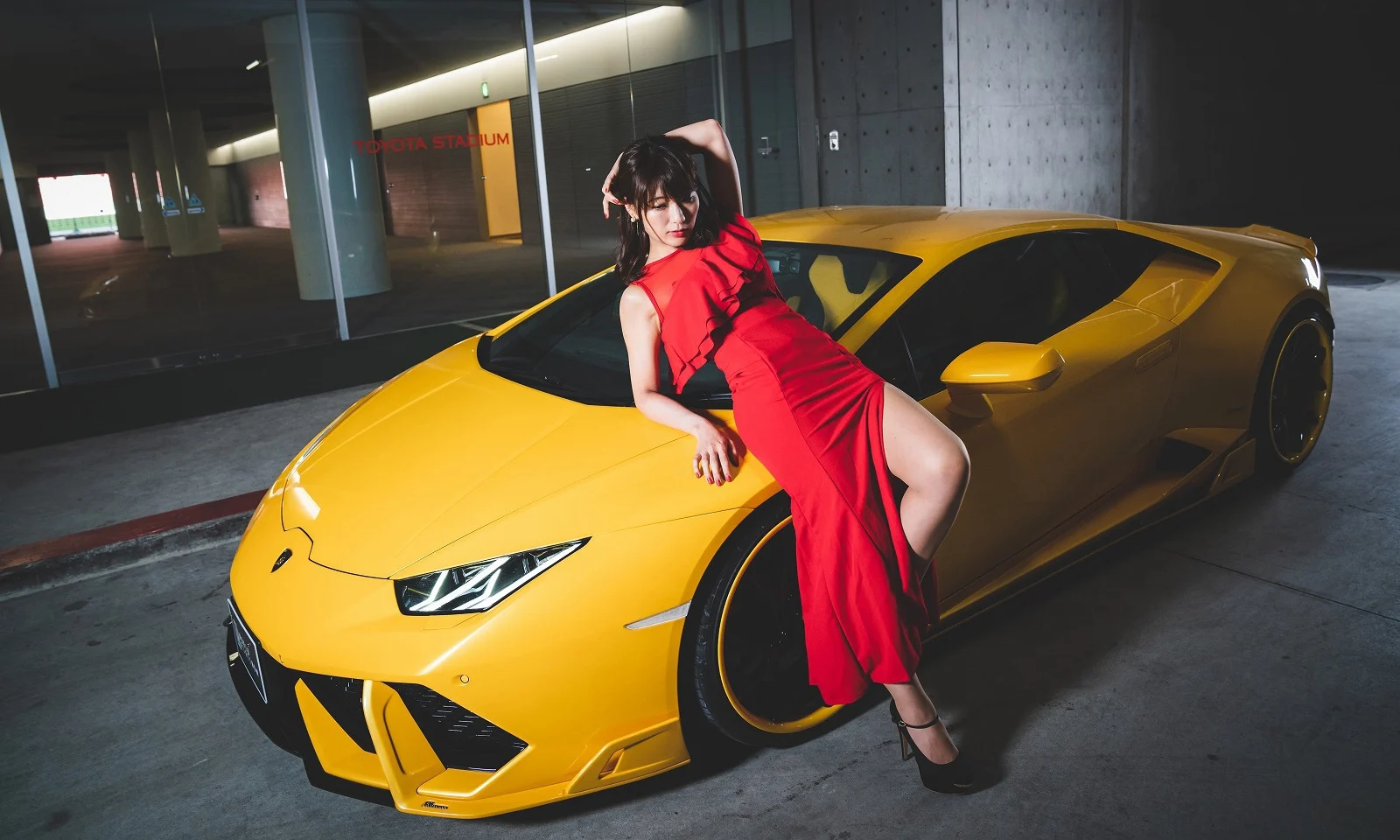 ชุดแต่ง LAMBORGHINI Huracan LP610-4 2014~Rowen Japan ภาพ 4