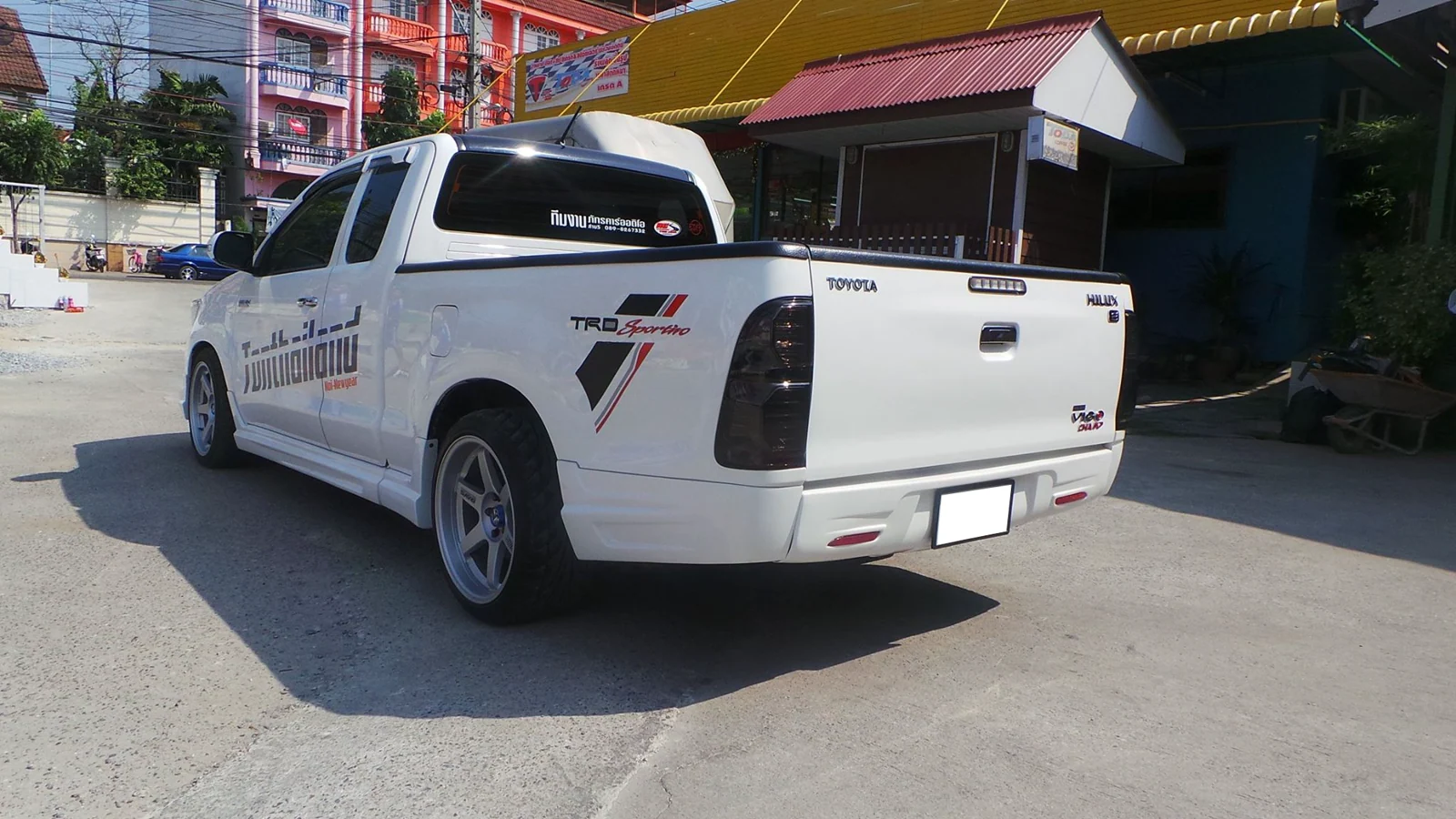 รูปชุดแต่ง ชุดแต่ง Toyota Hilux Vigo 2008 2014 Champ TDS01 ภาพที่ 8