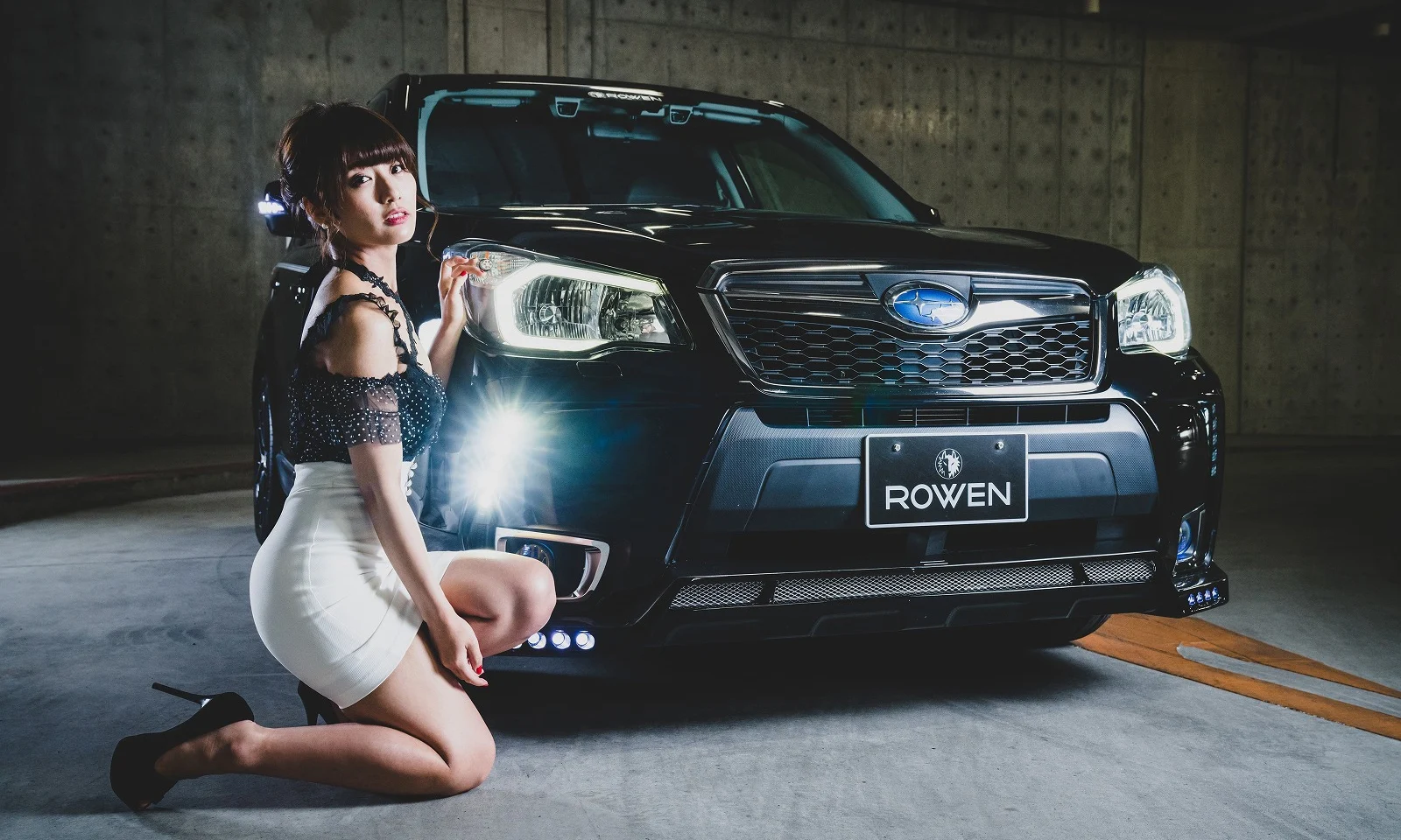 ชุดแต่ง SUBARU FORESTER SJG 2012.11~2018.06 Rowen Japan ภาพ 11