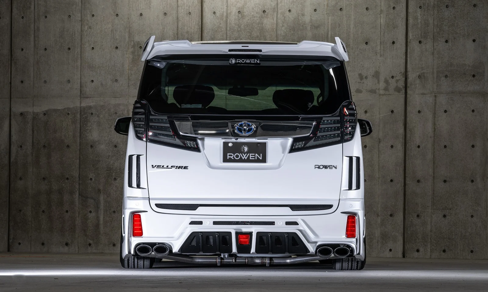 ชุดแต่ง TOYOTA 30 VELLFIRE Z-grade MODEL Bumper type AGH3#W/GGH3#W/AYH30W 2015.1~2017.12 Rowen Japan ภาพ 14
