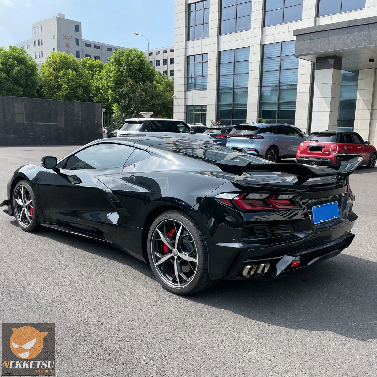 รูปชุดแต่ง ชุดแต่ง CHEVROLET CORVETTE C8 to Z06 ภาพที่ 6