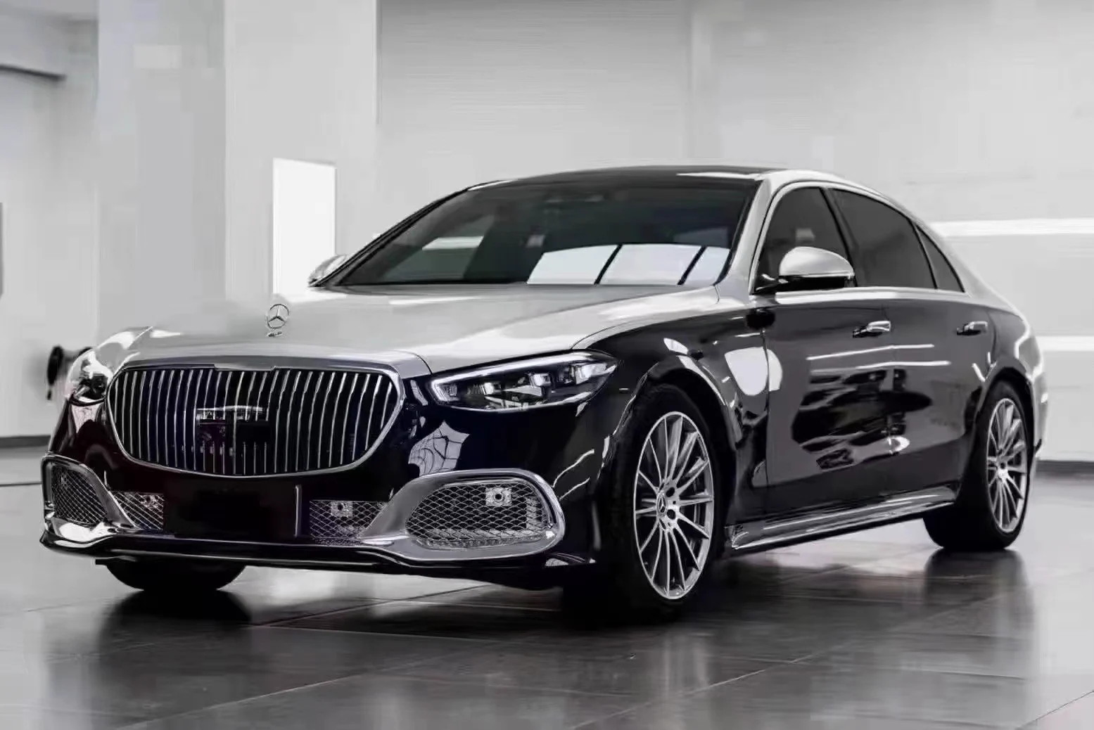 รูปชุดแต่ง ชุดแต่ง Mercedes-Benz S Class W221 2006 2009 W221 เป็น W223 ภาพที่ 6