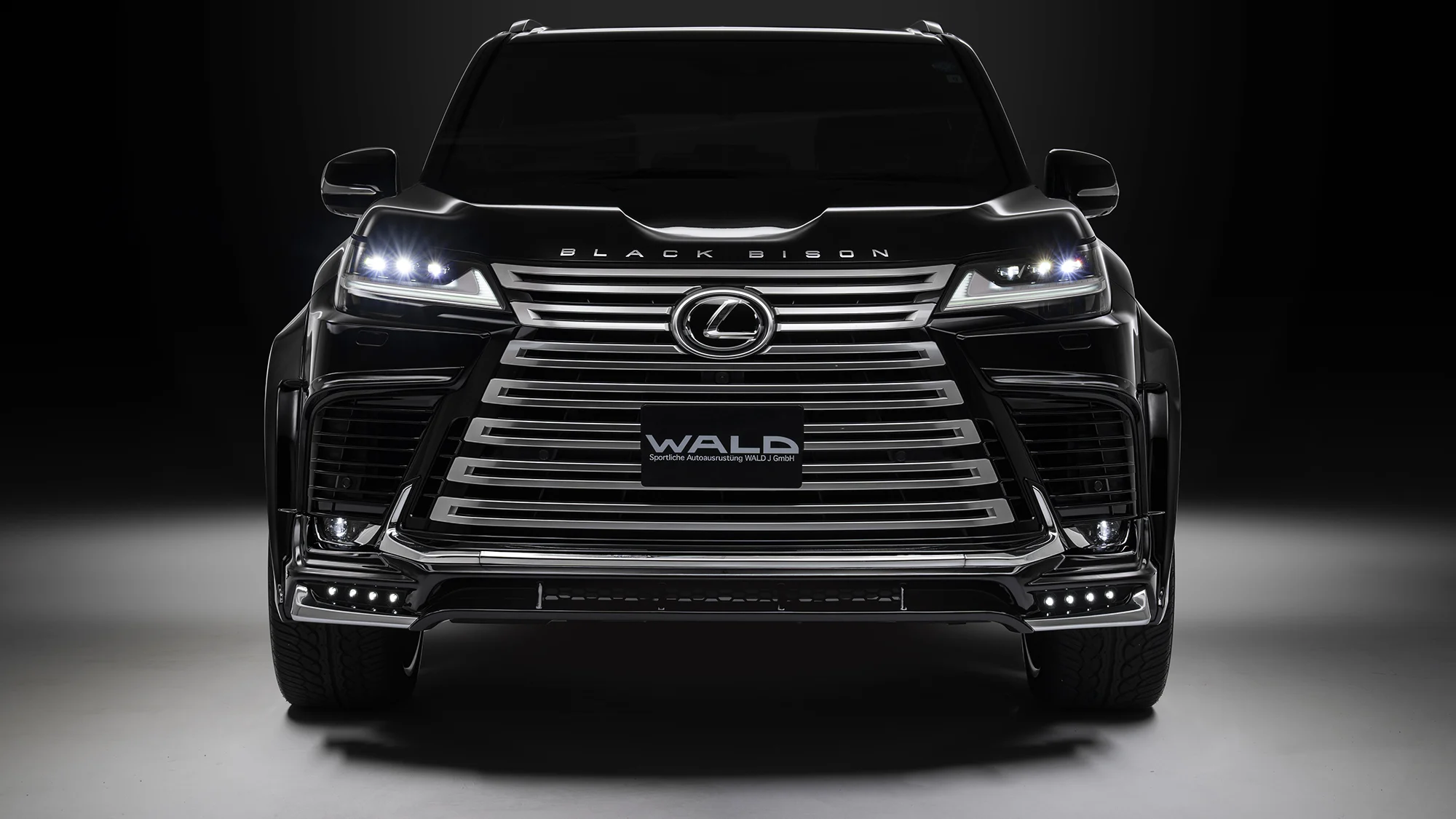 ชุดแต่ง LEXUS LX600/700h WALD Japan สปอร์ตไลน์ แบล็กไบซัน เอดิชัน ภาพ 22
