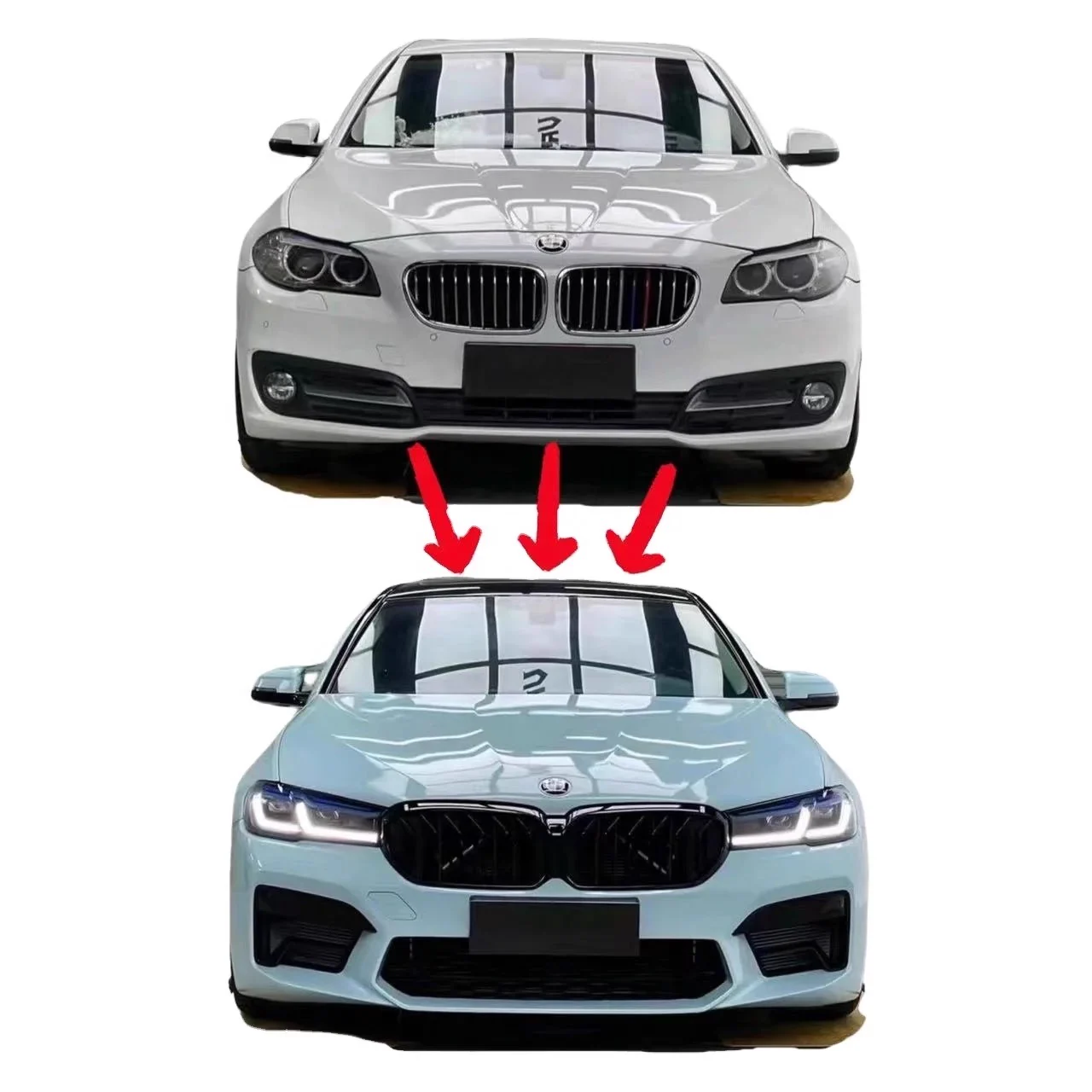 ชุดแต่ง BMW Series5 F10 F11 2010 2017 เปลี่ยนเป็น G30 M5 Full