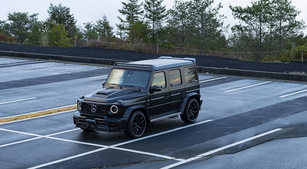 ชุดแต่ง MERCEDES-BENZ G-CLASS G63/G550/400d/350d AMG LINE WALD Japan สปอร์ตไลน์ แบล็กไบซัน เอดิชัน ภาพ 4