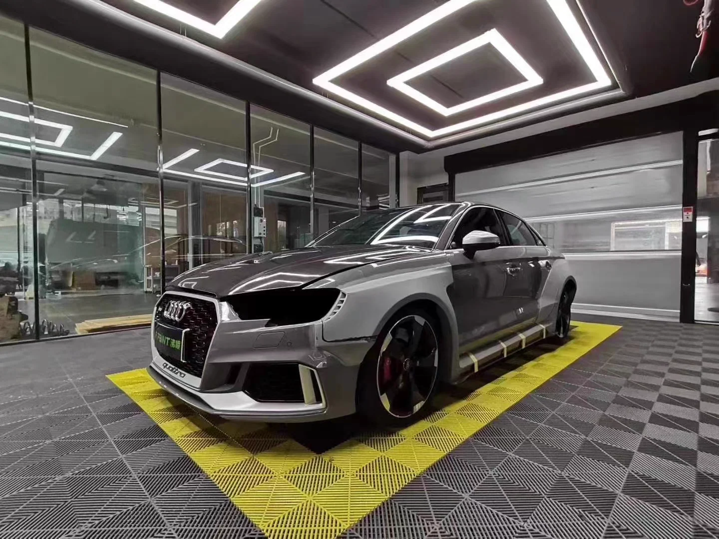 รูปชุดแต่ง ชุดแต่ง Audi RS3 Wide Body ภาพที่ 4