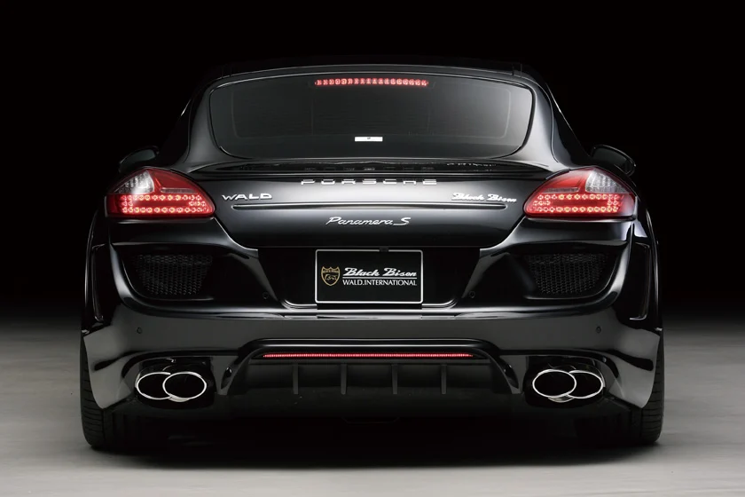 ชุดแต่ง PORSCHE PANAMERA WALD Japan สปอร์ตไลน์ แบล็กไบซัน เอดิชัน ภาพ 12