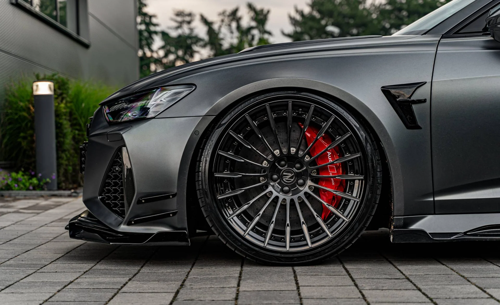 คานาร์ดหน้า PD6RS Prior Design AUDI RS6 C8 ภาพสินค้าที่เลือก