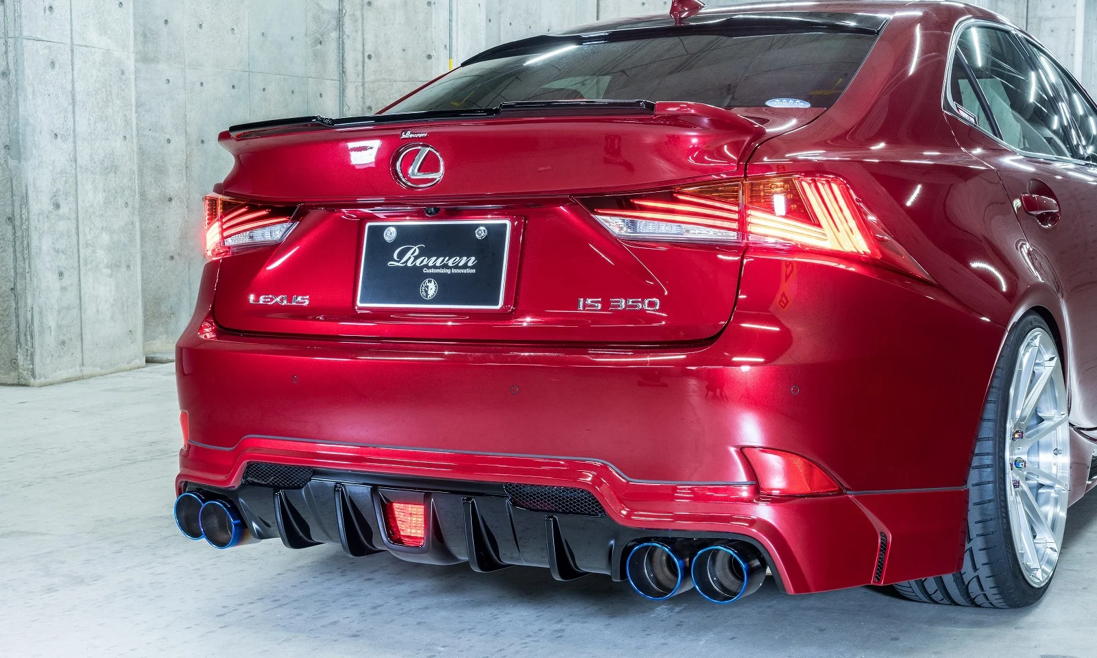 ชุดแต่ง LEXUS IS F-SPORT 350/300h/300/200t GSE3#/AVE3#/ASE30 2016.10~2020.11 Rowen Japan ภาพ 15