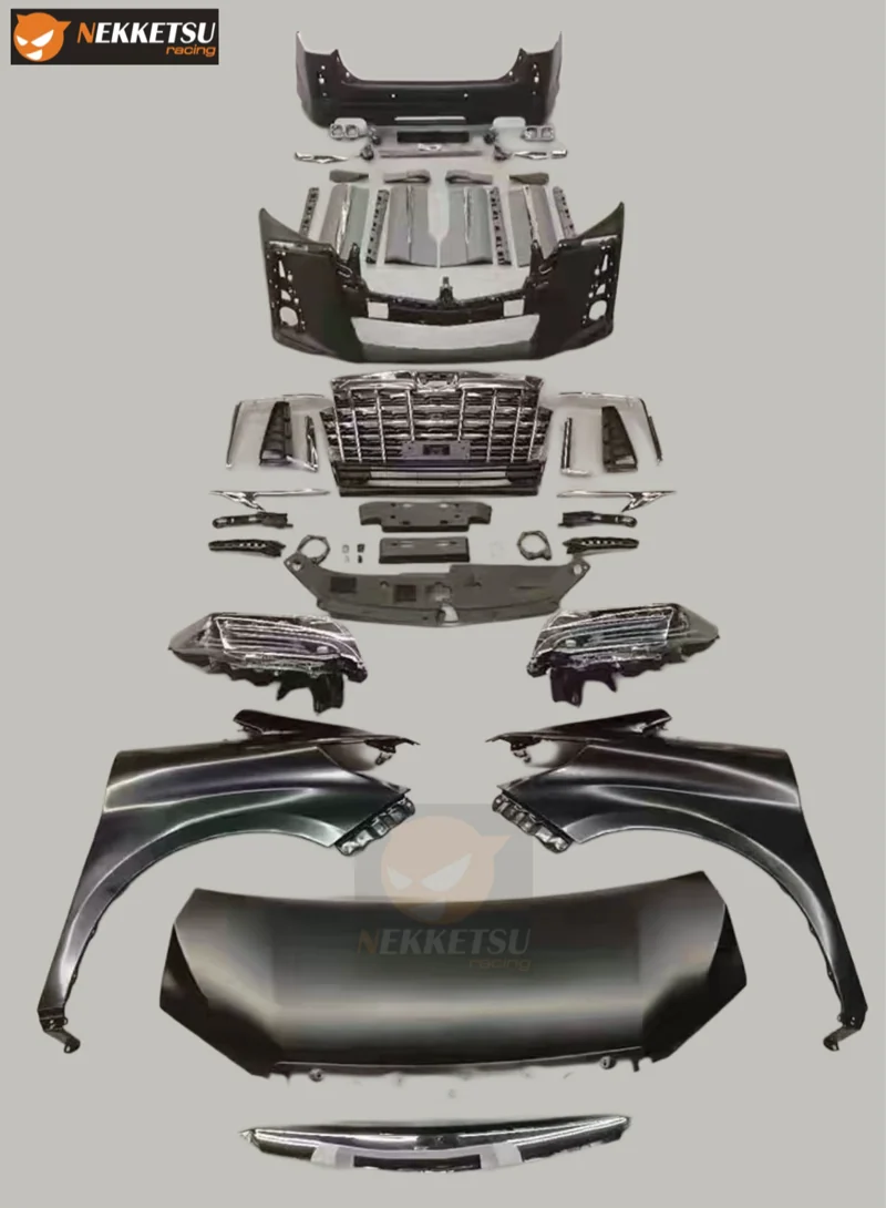 รูปชุดแต่ง ชุดแต่ง Toyota Alphard AH20 2009 2014 แปลงหน้า AH30 ภาพที่ 1
