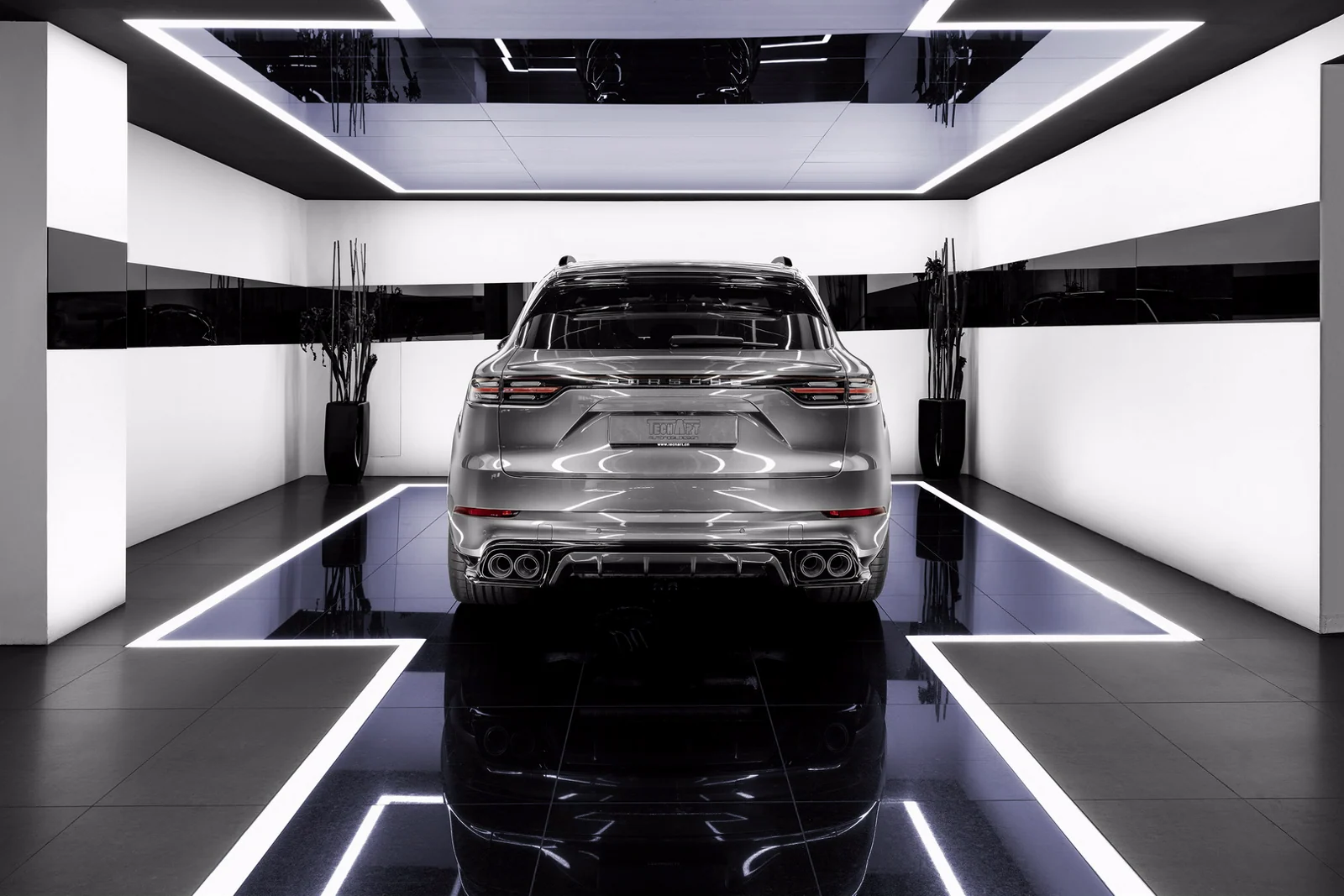 ชุดแต่ง Porsche Cayenne 2018 2023 TechArt Coupe