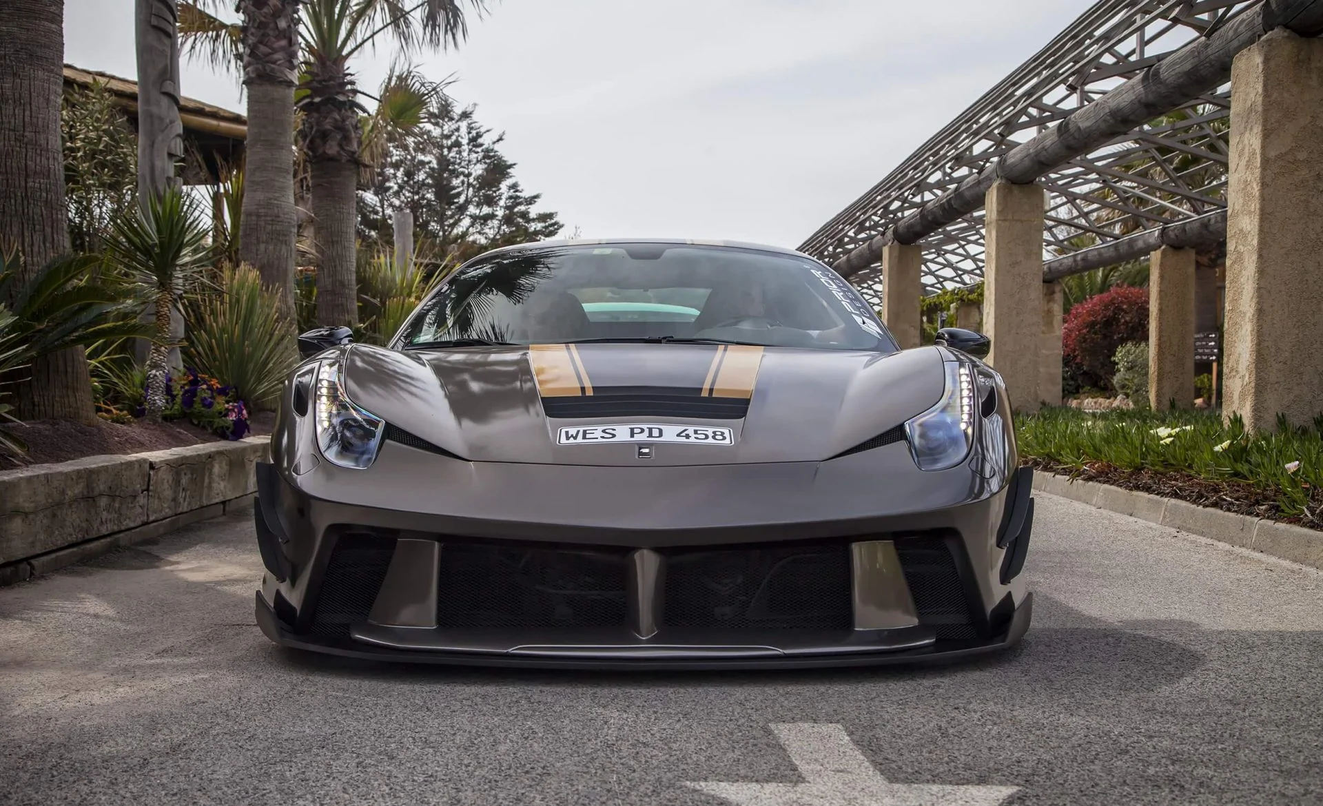 ฝากระโปรงหน้า Prior Design PD458 Bonnet for Ferrari Italia F458 ภาพสินค้าที่เลือก