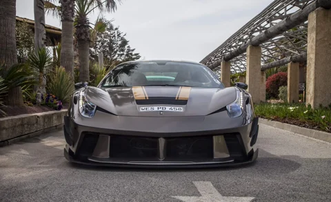 ฝากระโปรงหน้า Prior Design PD458 Bonnet for Ferrari Italia F458 ภาพสินค้าที่เลือก