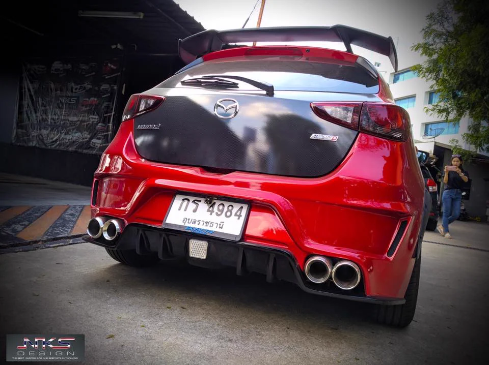 รูปชุดแต่ง ชุดแต่ง Mazda Mazda2 2015 2018 skyactiv GTR ภาพที่ 13