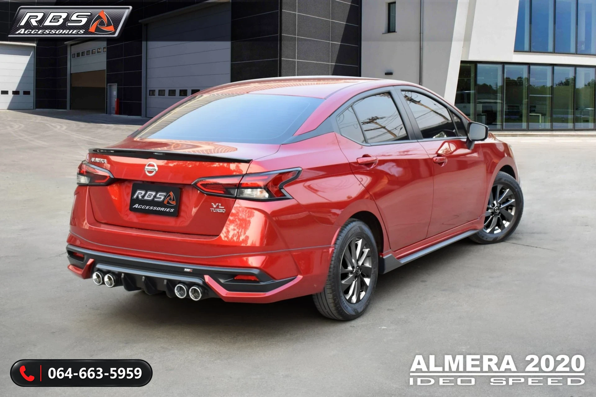 ชุดแต่ง NISSAN ALMERA 2020 IDEO RBS ภาพ 5