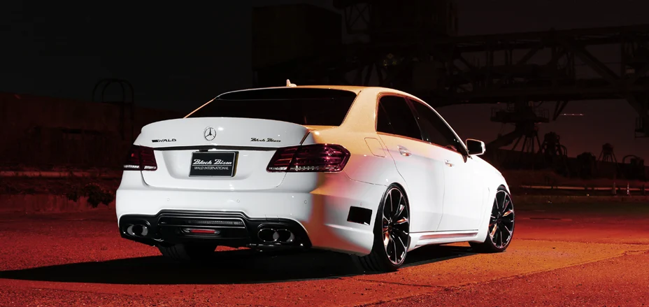 ชุดแต่ง MERCEDES-BENZ E-CLASS WALD Japan สปอร์ตไลน์ แบล็กไบซัน เอดิชัน ภาพ 6