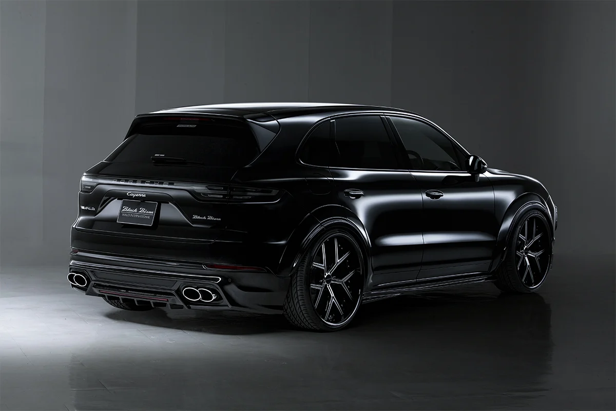 ชุดแต่ง PORSCHE CAYENNE WALD Japan สปอร์ตไลน์ แบล็กไบซัน เอดิชัน ภาพ 9