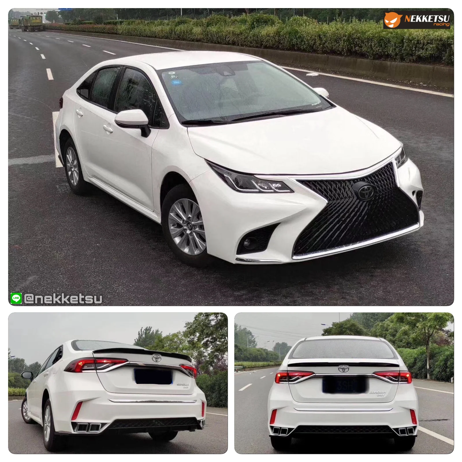 รูปชุดแต่ง ชุดแต่ง Toyota Altis 2019 2025 Lexus ภาพที่ 4