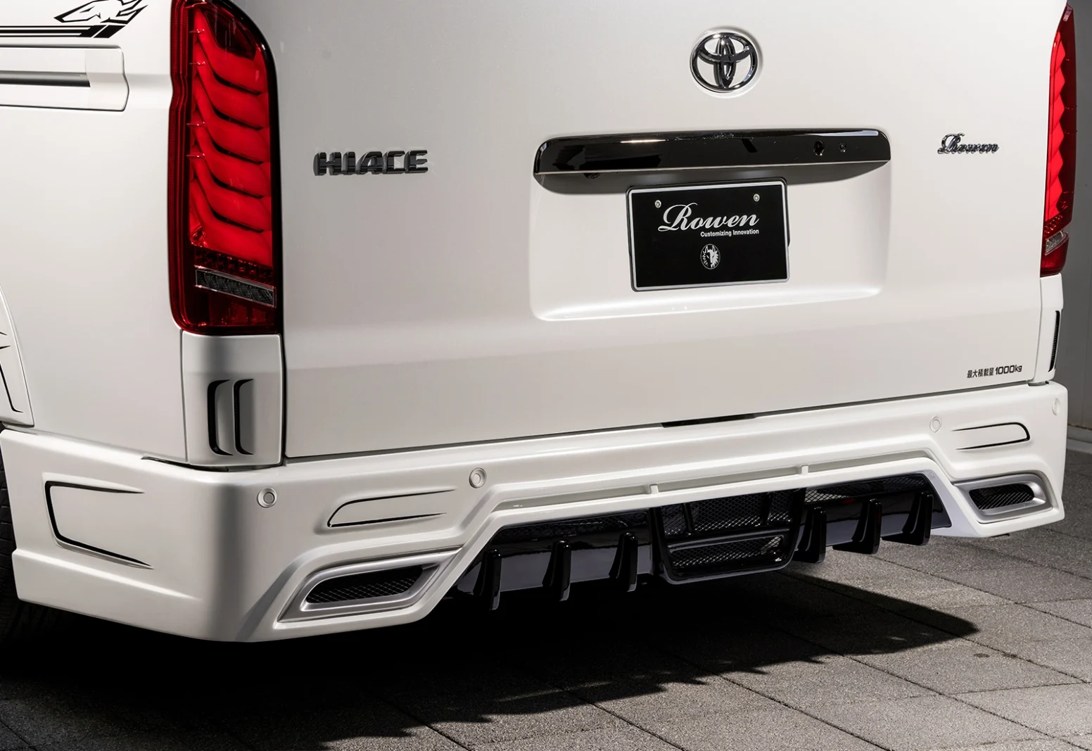 ชุดแต่ง TOYOTA 200HIACE Wide 4 /5 /6 /7 MODEL GDH/KDH/TRH211 2013.12~Rowen Japan ภาพ 23
