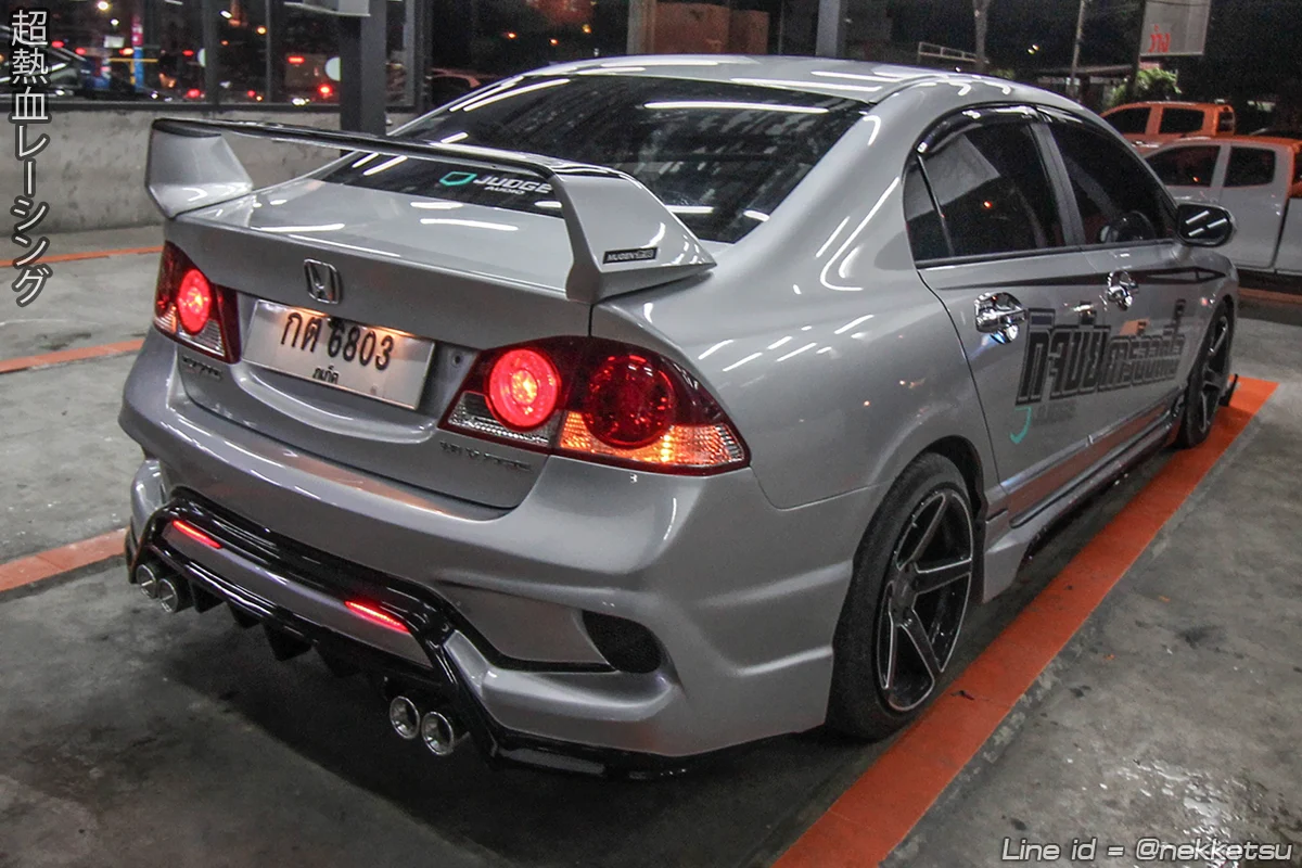 รูปชุดแต่ง ชุดแต่ง Honda Civic FD 06 11 Type X ธรรมดา ภาพที่ 18