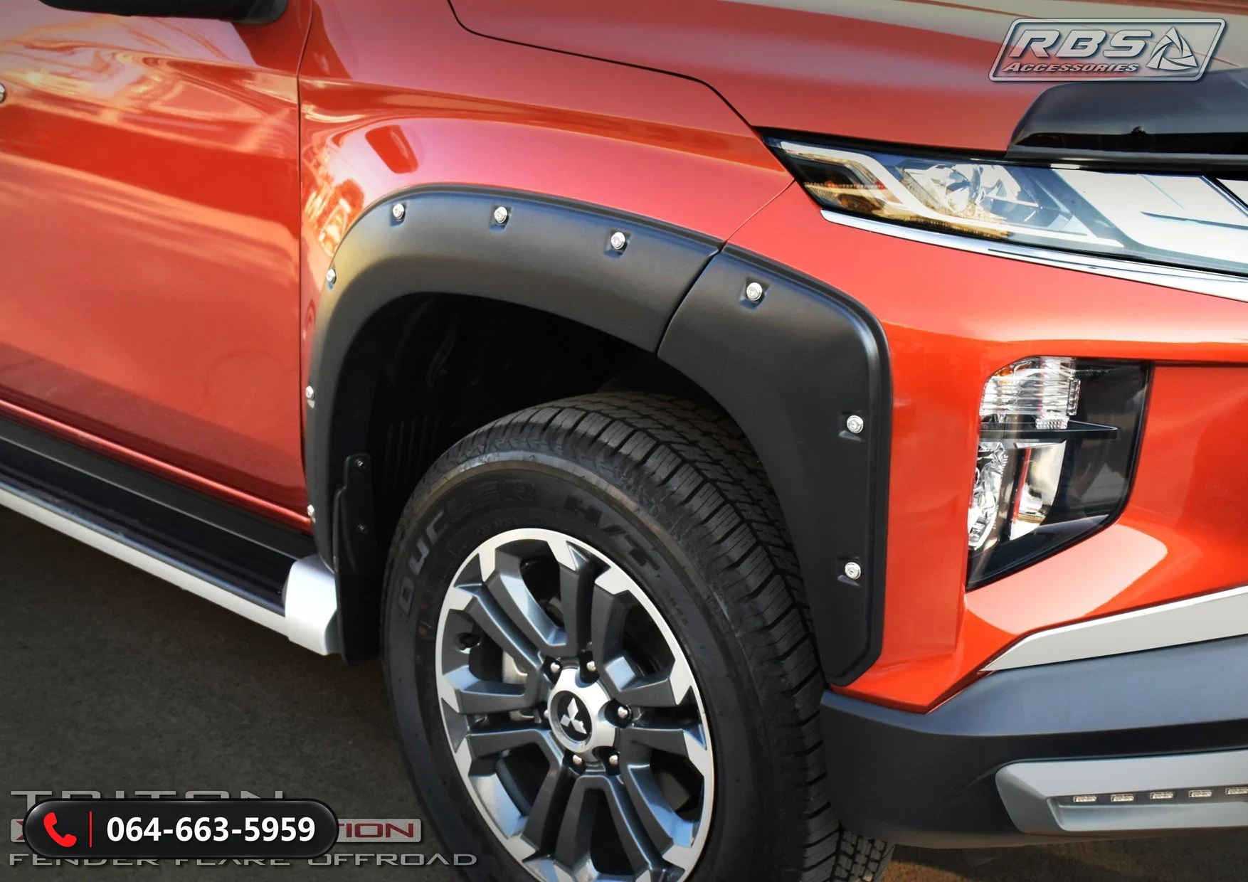 ชุดแต่ง MITSUBISHI TRITON 2019 4x4 RBS ภาพ 10