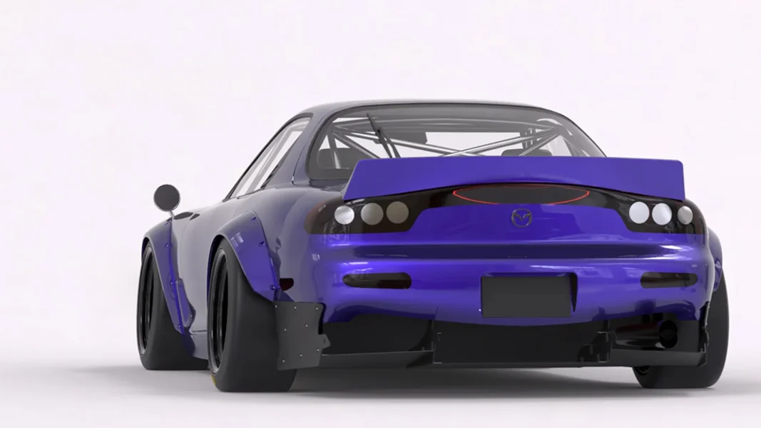 รูปชุดแต่ง ชุดแต่ง Mazda RX7 Rocket FD3S ภาพที่ 1