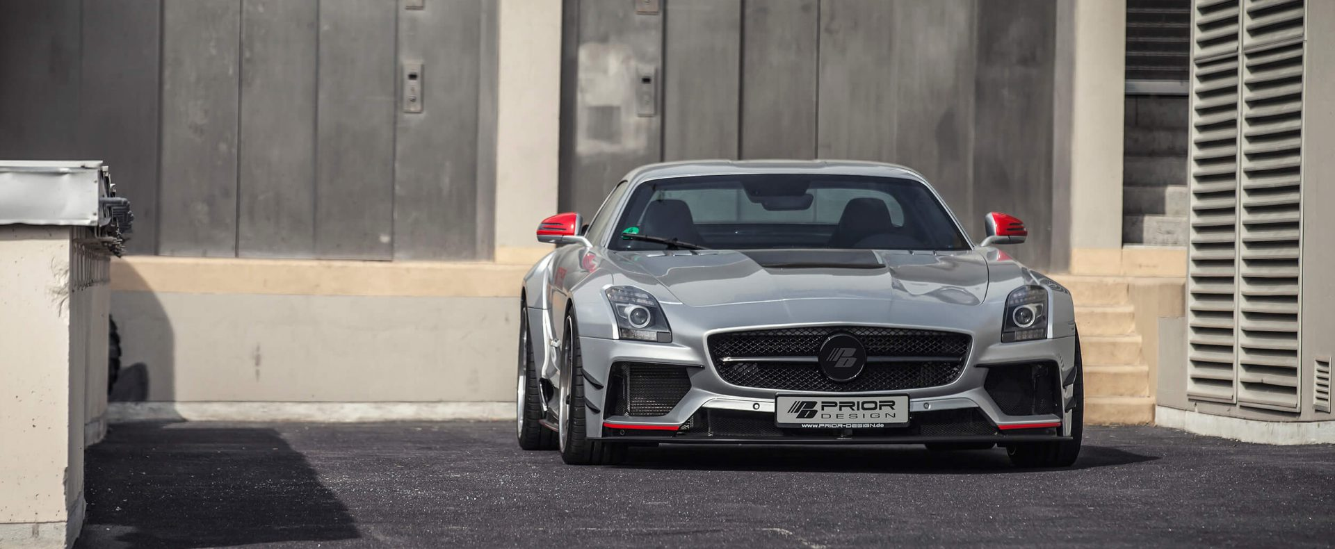 ฝากระโปรงหน้า Prior Design PD Black Edition Bonnet for Mercedes SLS AMG Coupé C197 ภาพสินค้าที่เลือก