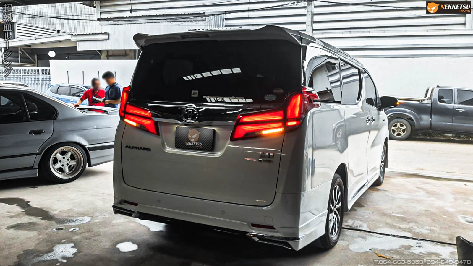 รูปชุดแต่ง ชุดแต่ง Toyota Alphard AH30 2015 2018 เปลี่ยนหน้า 2020 ตัว Top ภาพที่ 12