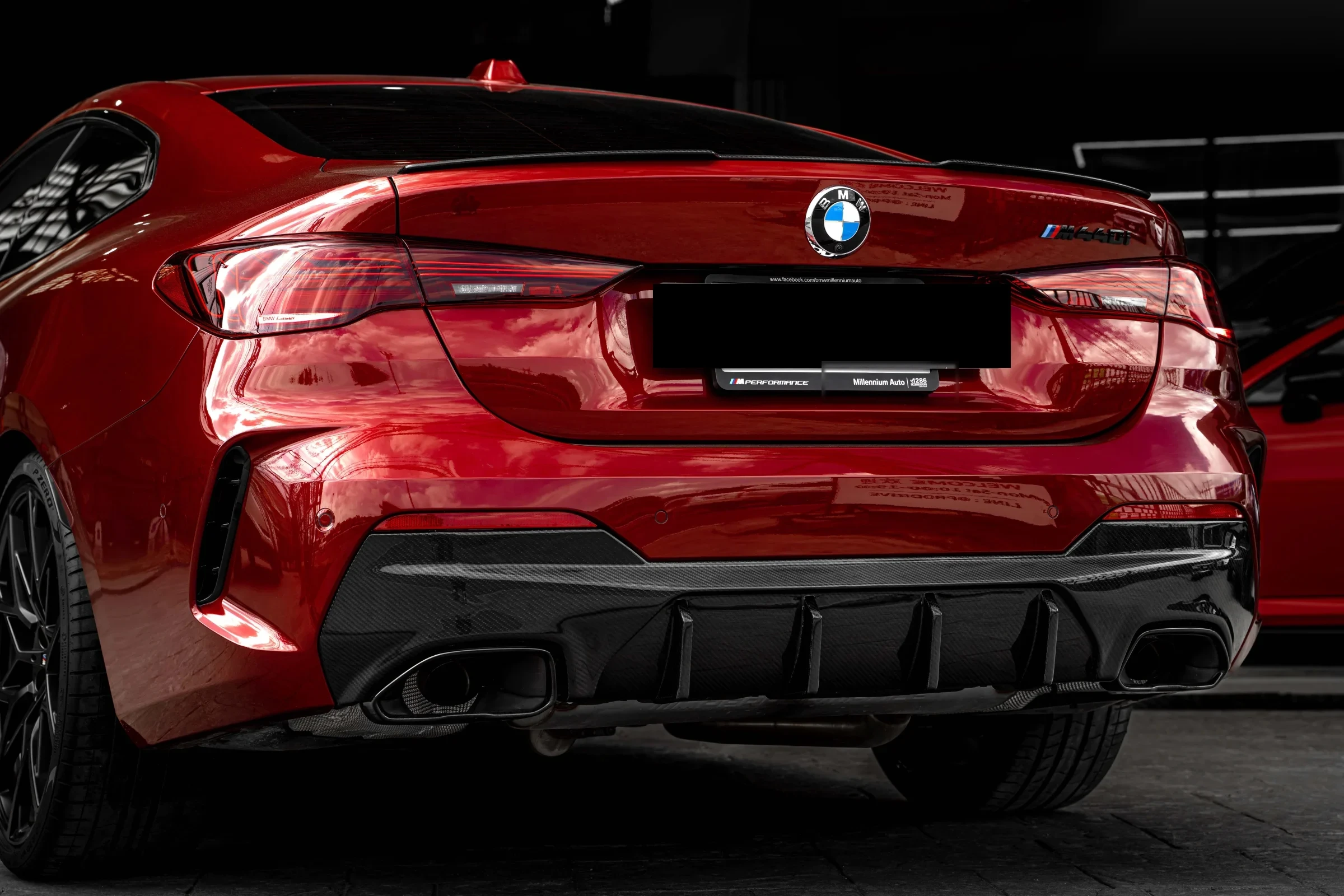 ชุดแต่ง BMW G22 BMW G22 M440i x Future Design ดิฟฟิวเซอร์ x Eibach Lowering Sprngs Prodrive Shop ภาพ 4