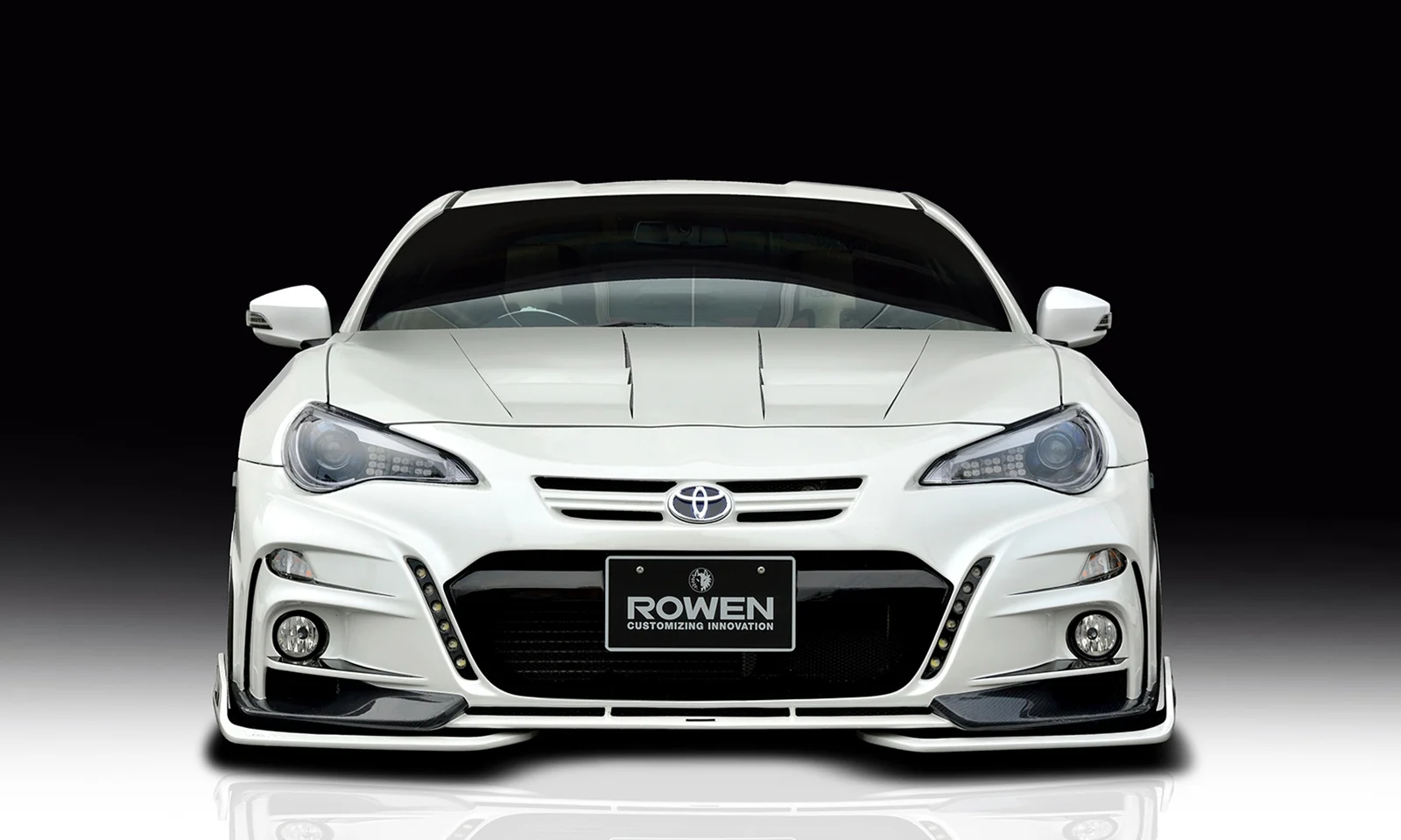 ชุดแต่ง TOYOTA 86 STREET ZERO MODEL Bumper type ZN6 2012.4~2016.07 Rowen Japan ภาพ 9