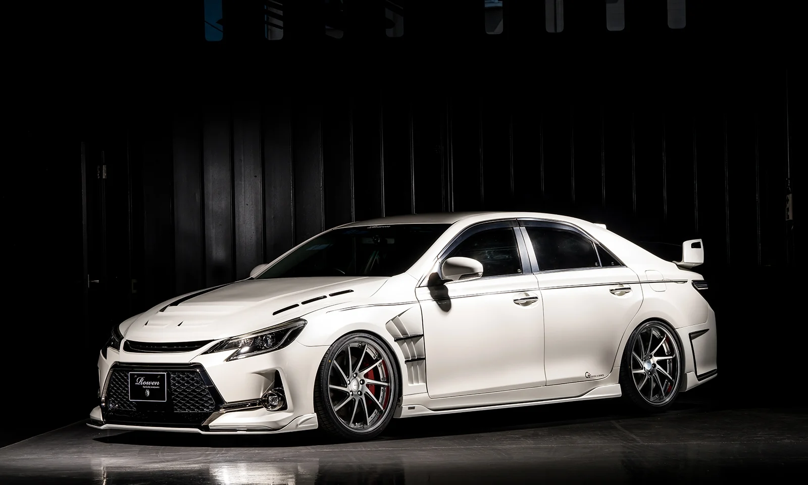 ชุดแต่ง TOYOTA 130 MARK X GR SPORT G's GRX130/133 2017.09~2019.12 2017.09~GR SPORT GRX130/133 2012.08~2016.11 Rowen Japan ภาพ 4