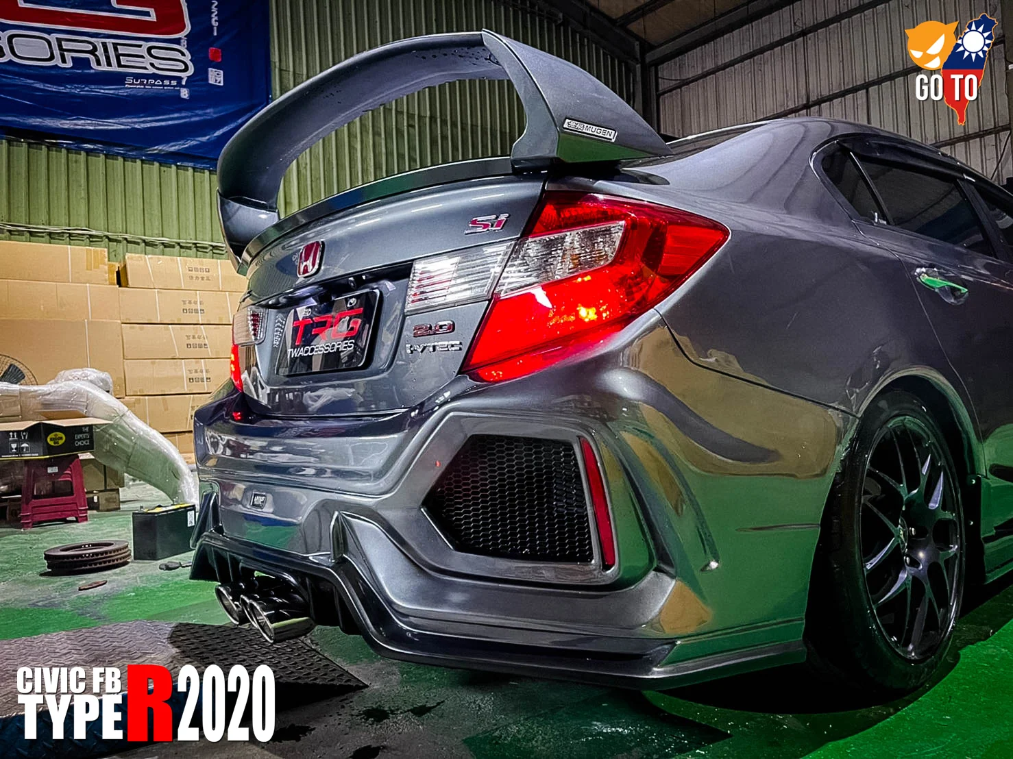รูปชุดแต่ง ชุดแต่ง Honda Civic FB 12 15 Type R 2020 ภาพที่ 7