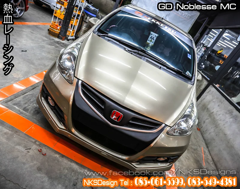 รูปชุดแต่ง ชุดแต่ง Honda Jazz GD 2004 2007 NKS ภาพที่ 2