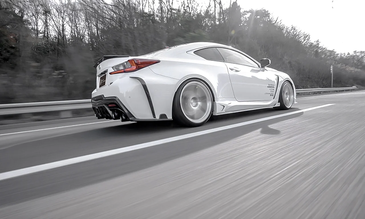 ชุดแต่ง LEXUS RC-F USC10 2014.10~2019.4 Rowen Japan ภาพ 16