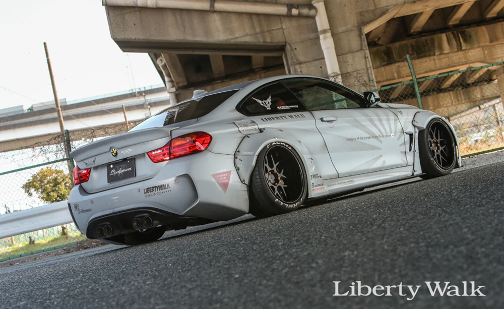 รูปชุดแต่ง ชุดแต่ง BMW Series4 LB WORK ภาพที่ 6