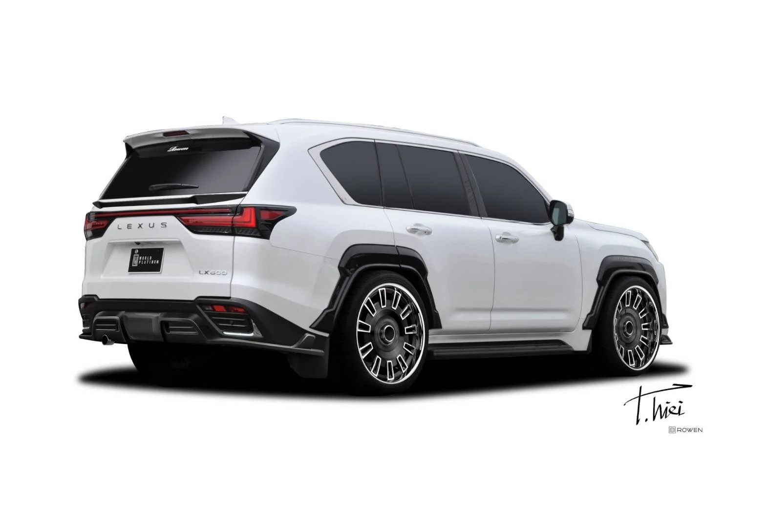 ชุดแต่ง LEXUS LX600 Rowen Japan ภาพ 14