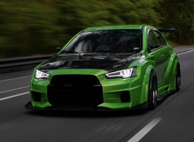 รูปชุดแต่ง ชุดแต่ง Mitsubishi Lancer EX Varis Wide Body ภาพที่ 4