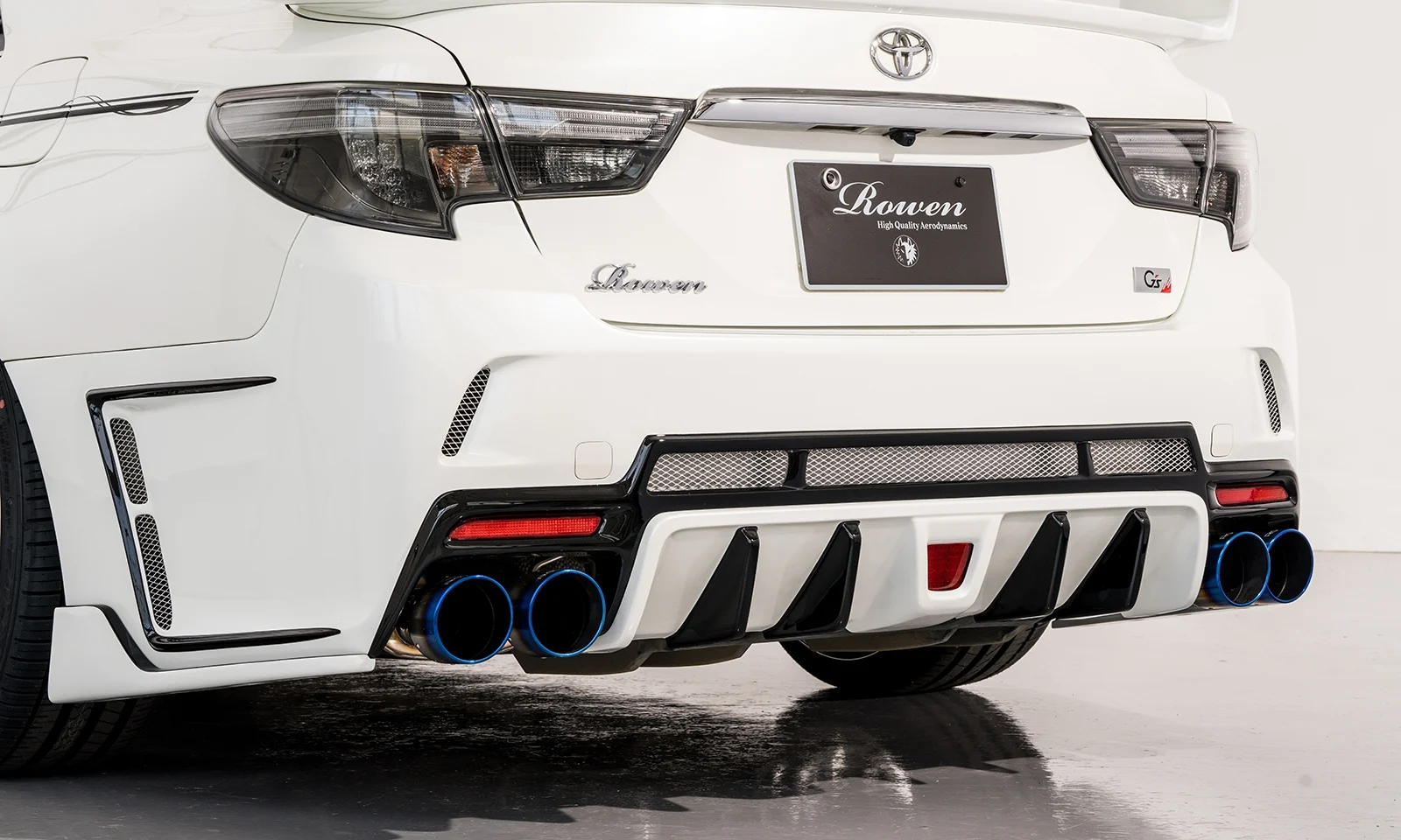 ชุดแต่ง TOYOTA 130 MARK X GR SPORT G's GRX130/133 2017.09~2019.12 2017.09~GR SPORT GRX130/133 2012.08~2016.11 Rowen Japan ภาพ 16