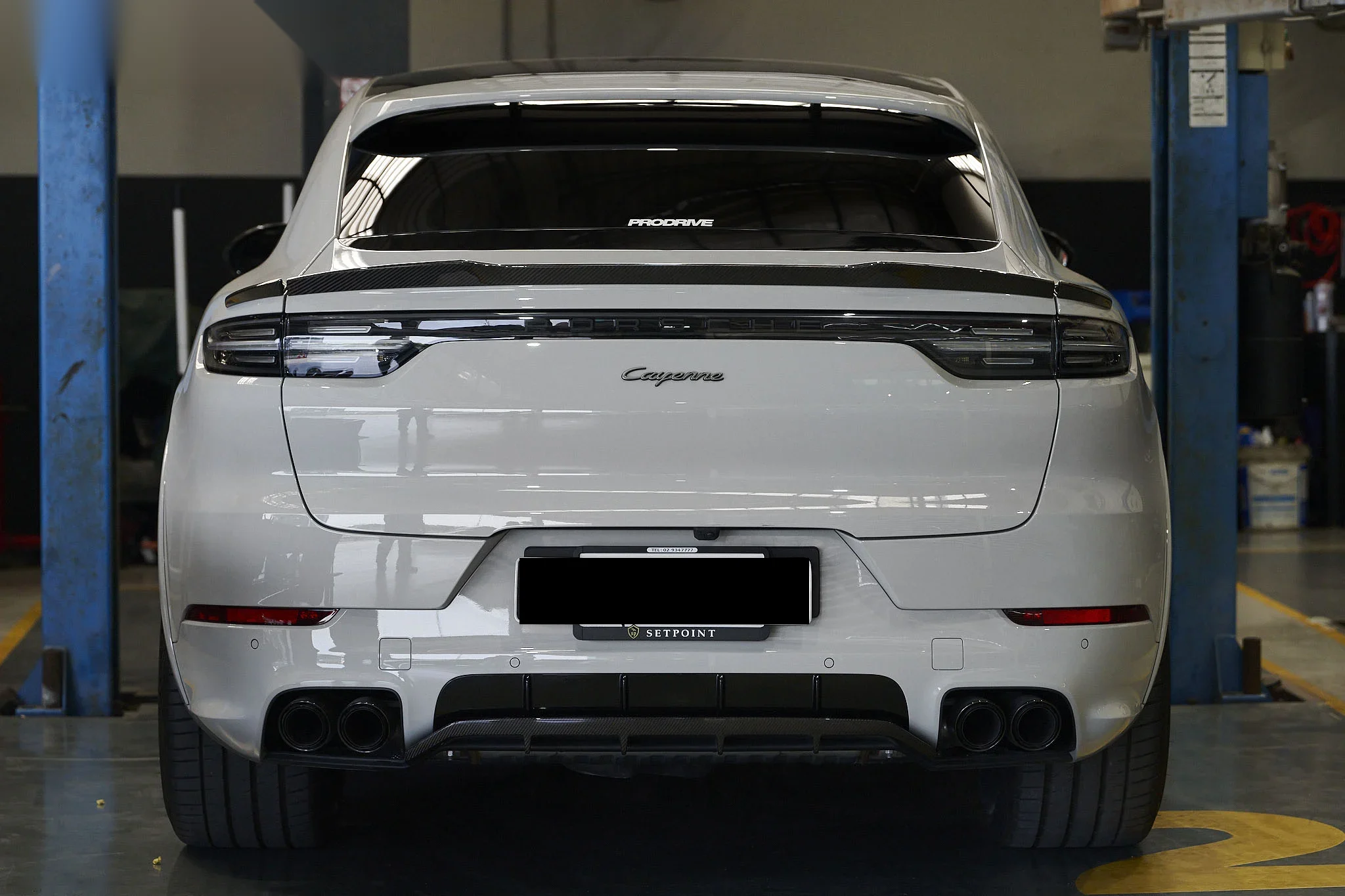 ชุดแต่ง PORSCHE E3 Porsche Cayenne x Paktechz (Ducktail สปอยเลอร์) Prodrive Shop ภาพ 7