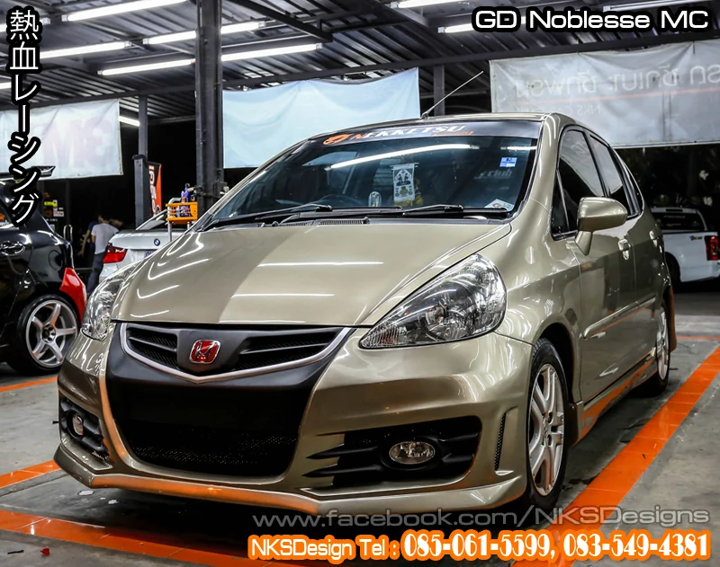 รูปชุดแต่ง ชุดแต่ง Honda Jazz GD 2004 2007 NKS ภาพที่ 4