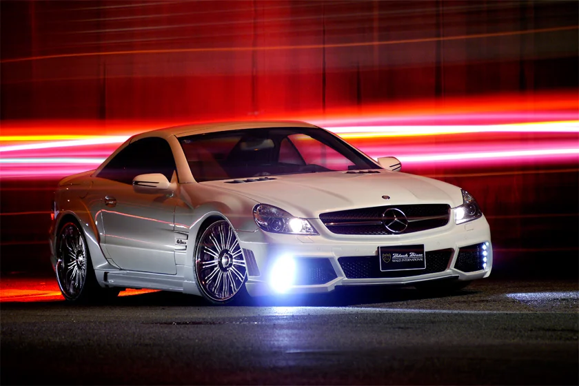 ชุดแต่ง MERCEDES-BENZ SL-CLASS WALD Japan สปอร์ตไลน์ แบล็กไบซัน เอดิชัน ภาพ 2