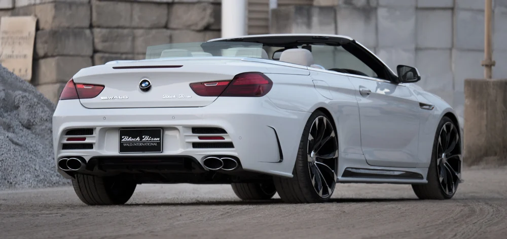 ชุดแต่ง BMW 6 Series COUPE/CABRIOLET WALD Japan สปอร์ตไลน์ แบล็กไบซัน เอดิชัน ภาพ 15