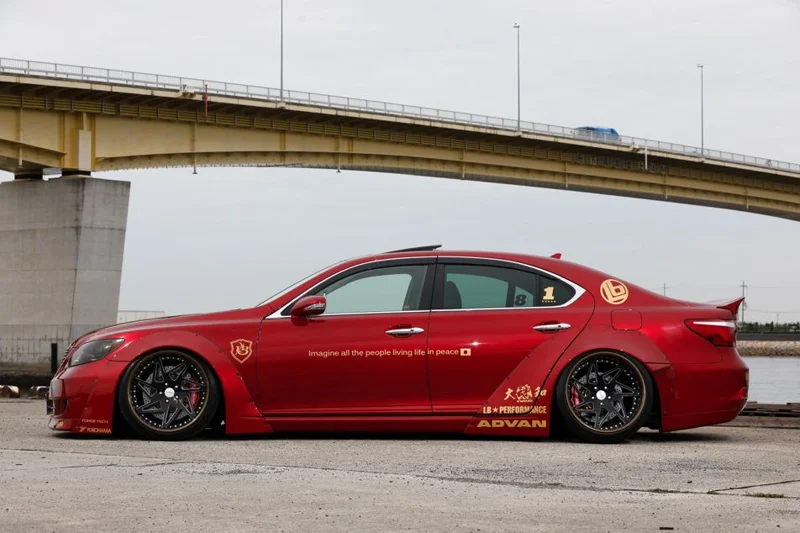 สเกิร์ตข้าง JDM COMPLETE – LEXUS LS 460ก่อนปรับโฉม K-Break ภาพสินค้าที่เลือก