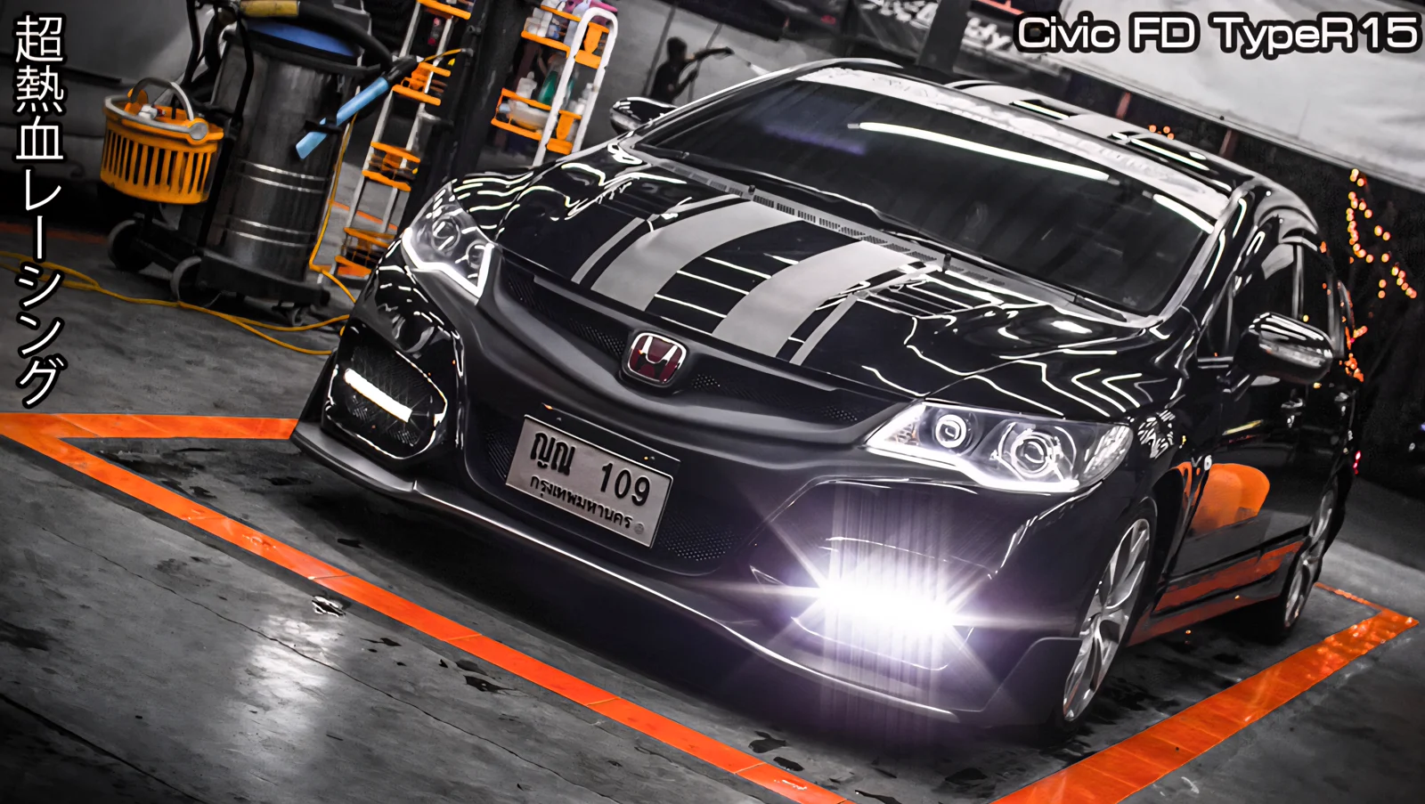รูปชุดแต่ง ชุดแต่ง Honda Civic FD 06 11 Type R15 ภาพที่ 15