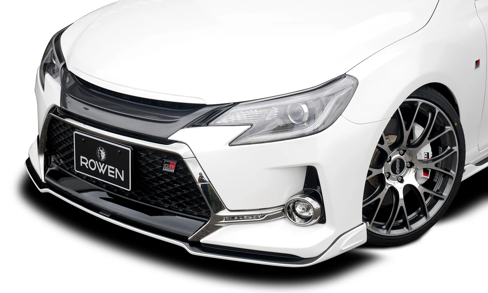ชุดแต่ง TOYOTA 130 MARK X GR SPORT G's GRX130/133 2017.09~2019.12 2017.09~GR SPORT GRX130/133 2012.08~2016.11 Rowen Japan ภาพ 22