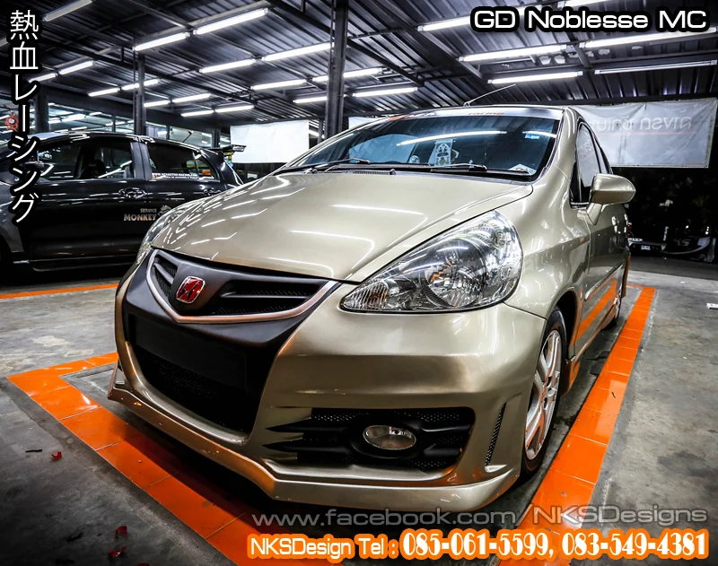 รูปชุดแต่ง ชุดแต่ง Honda Jazz GD 2004 2007 NKS ภาพที่ 6