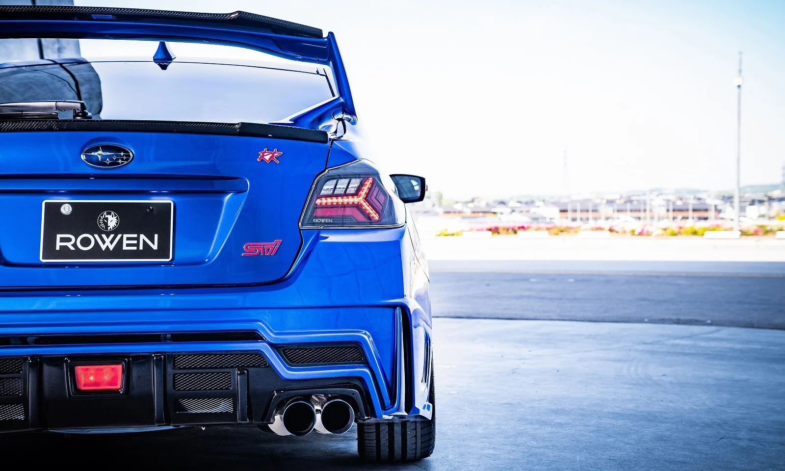 ชุดแต่ง SUBARU WRX S208/RA-R VAB 2017.10~2019.4 Rowen Japan ภาพ 16