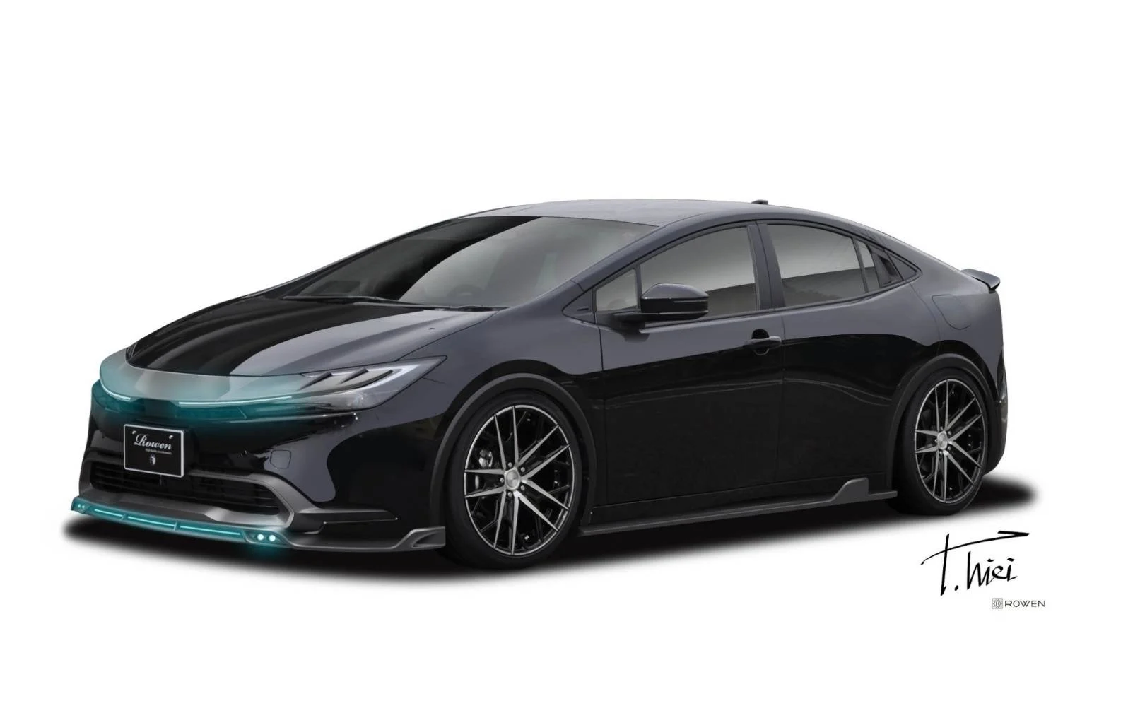 ชุดแต่ง TOYOTA 60 PRIUS MXWH6#/ZVW6# 2023.01~Rowen Japan ภาพ 25